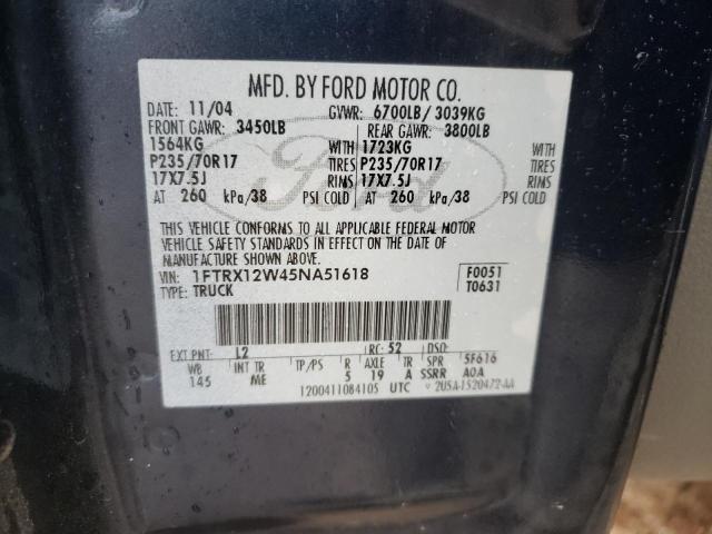 VIN 1FTFX1EF4FKD23005 2008 FORD F150 no.12