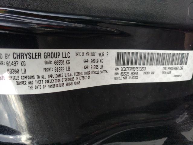 3C3CFFAR0DT513273 Fiat 500