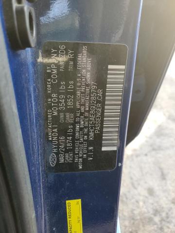 2016 HYUNDAI ACCENT SE - KMHCT5AE8GU285797