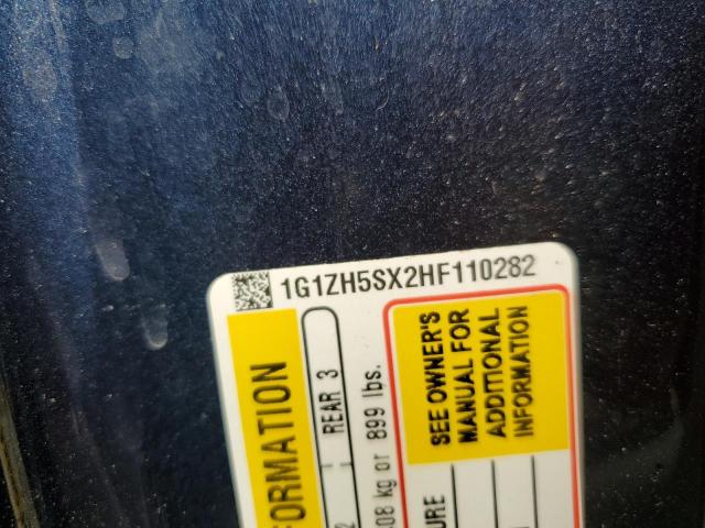 2017 CHEVROLET MALIBU PRE - 1G1ZH5SX2HF110282