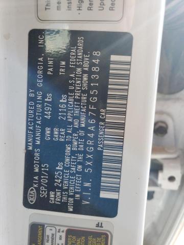 5XXGR4A67FG513848 KIA OPTIMA SX