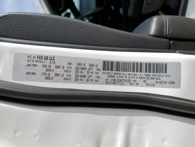 2019 DODGE DURANGO GT - 1C4RDJDG2KC701259