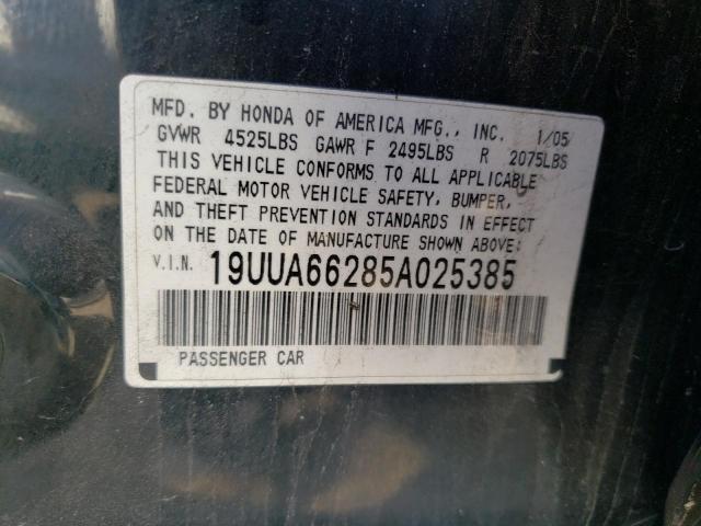 19UUA66285A025385 Acura TL