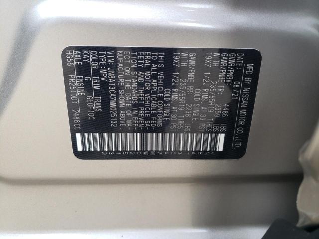 2021 NISSAN ROGUE SL - JN8AT3CA7MW025132