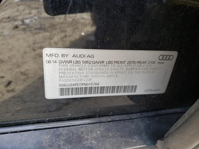 2015 AUDI A8 QUATTRO WAUJ2AFD7FN015764