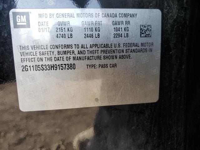 2017 CHEVROLET IMPALA LT - 2G1105S33H9157380