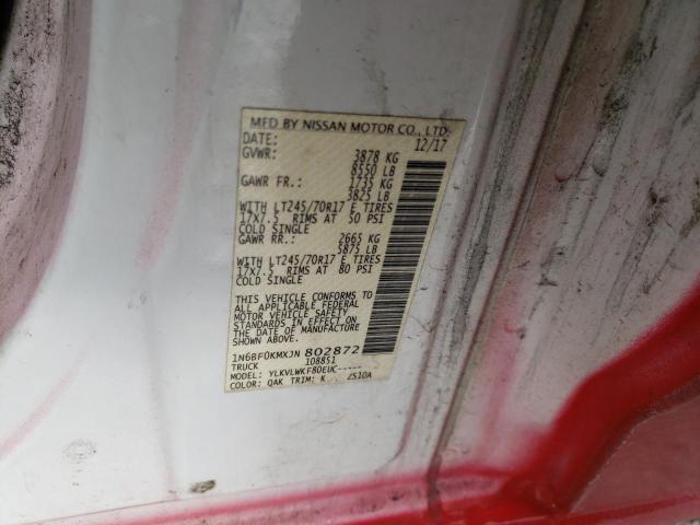 2018 NISSAN NV 1500 S - 1N6BF0KMXJN802872