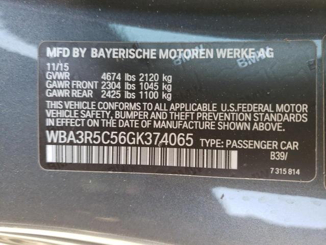 WBA3R5C56GK374065 BMW 435 Xi