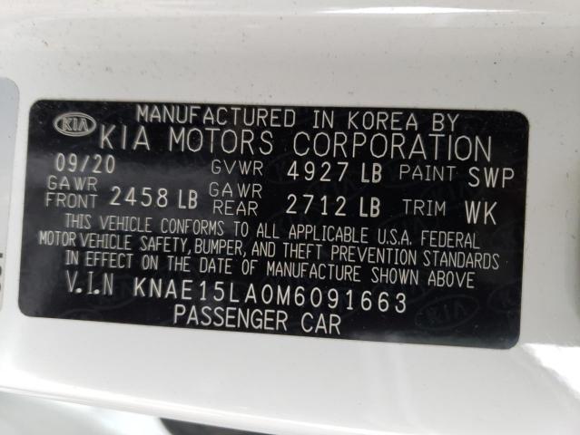 KNAE15LA0M6091663 KIA Stinger