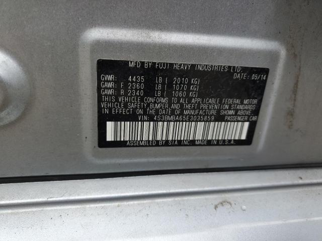 4S3BMBA65E3035859 Subaru Legacy 2.5i