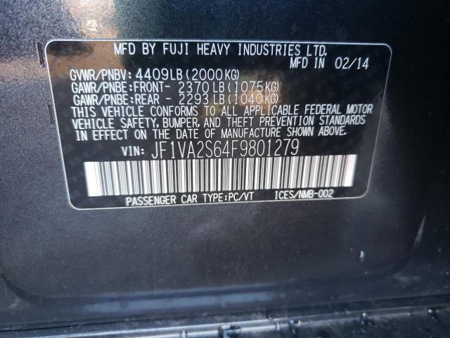 2015 SUBARU WRX STI LI - JF1VA2S64F9801279