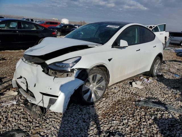 Tesla Model Y salvage cars for sale: 2021 Tesla Model Y