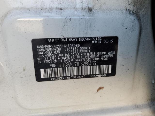 JF1GPAC63F8288466 Subaru Impreza Premium