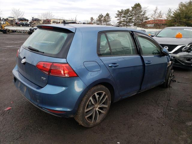 2015 VOLKSWAGEN GOLF TDI 3VW2A7AU4FM012414