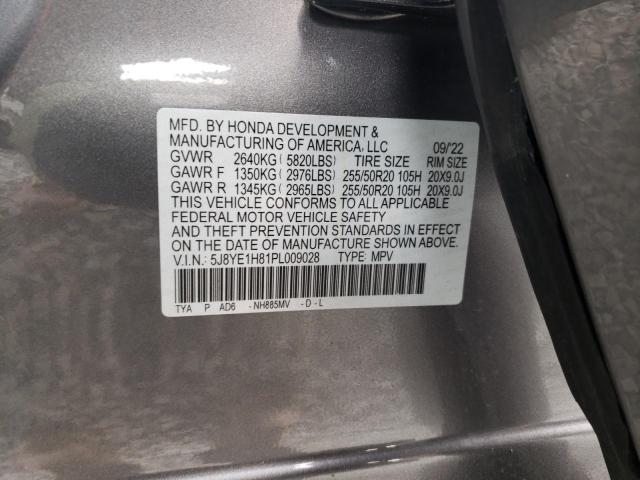 2023 ACURA MDX ADVANC - 5J8YE1H81PL009028