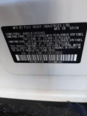 2015 SUBARU FORESTER 2 - JF2SJAWC1FH493860