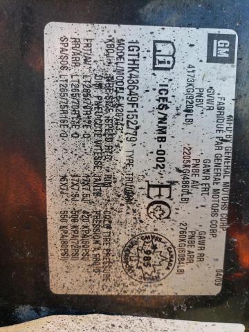 1GTHK43649F152779 GMC Sierra K2500 Heavy Duty