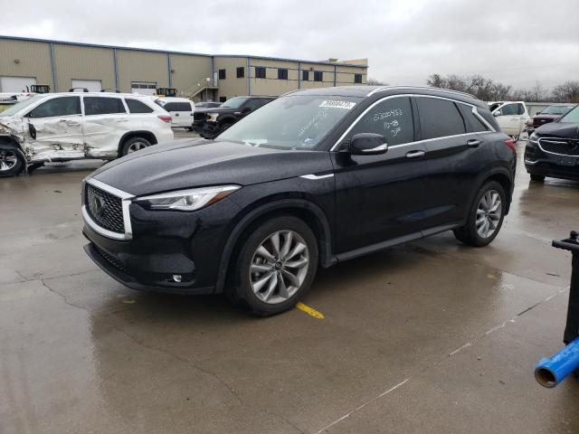 Vehiculos salvage en venta de Copart Wilmer, TX: 2021 Infiniti QX50 Luxe
