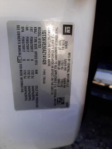 1GTSKVE36AZ141428 GMC Sierra K1500 Sle
