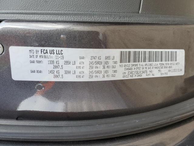 2020 CHRYSLER PACIFICA T - 2C4RC1FG6LR134076
