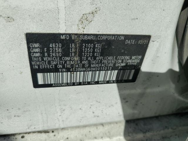 4S3BWAG60M3015013 Subaru Legacy Sport