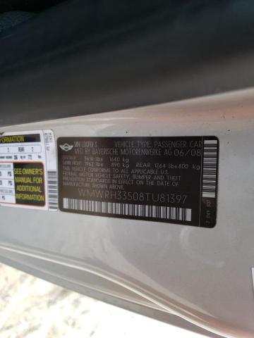 WMWRH33508TU81397 Mini COOPER S