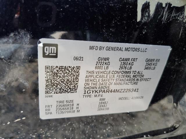 2021 CADILLAC XT6 LUXURY - 1GYKPAR44MZ225341