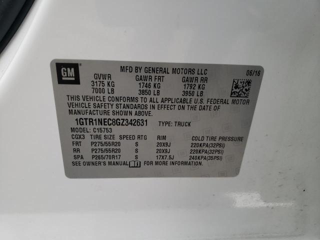 1GTR1NEC8GZ342631 GMC Sierra C1500 Slt
