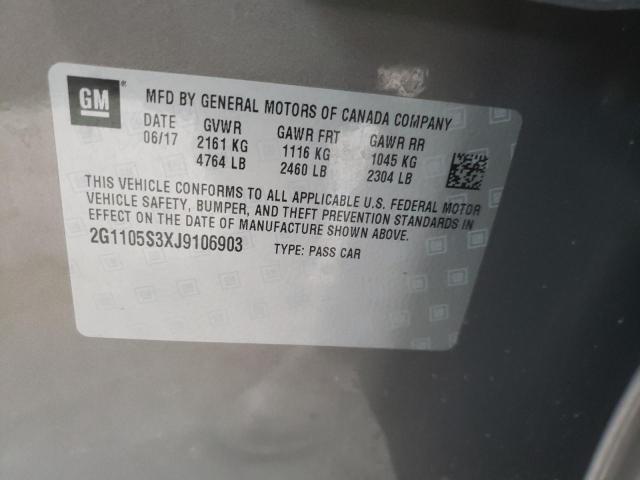 2018 CHEVROLET IMPALA LT - 2G1105S3XJ9106903