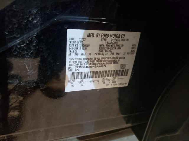 2022 FORD EDGE SE - 2FMPK4G99NBA40678