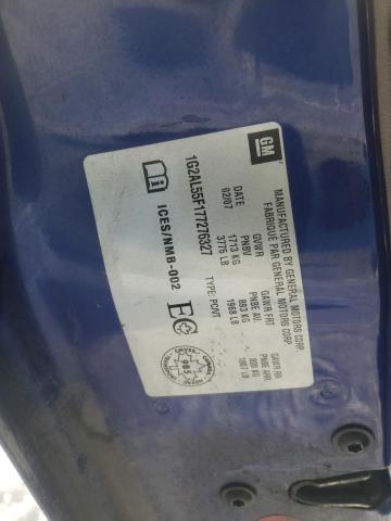1G2AL55F177276327 Pontiac G5 Se