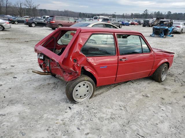 Vin: 1vwdc0178dv006171, lot: 38687633, volkswagen rabbit gti sport 19833