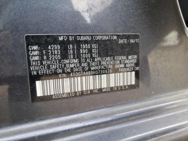 4S3GTAA60H3730970 Subaru Impreza
