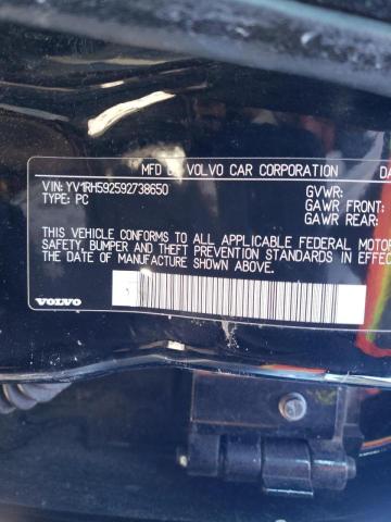 YV1RH592592738650 Volvo S60 2.5T