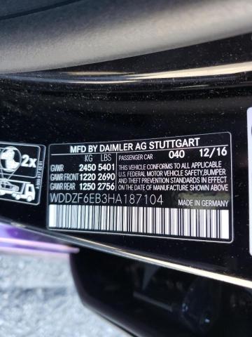 WDDZF6EB3HA187104 Mercedes-Benz E 43 4matic Amg