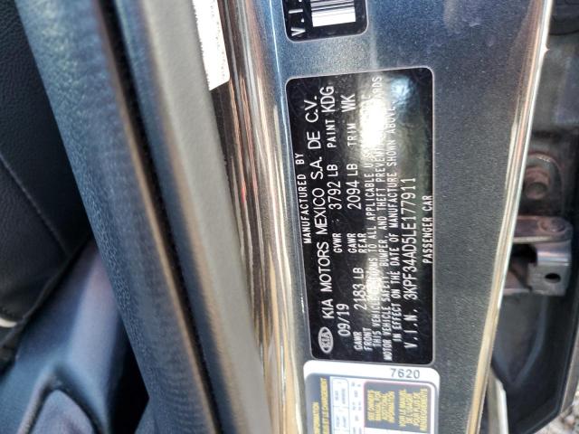 3KPF34AD5LE177911 KIA Forte Gt Line