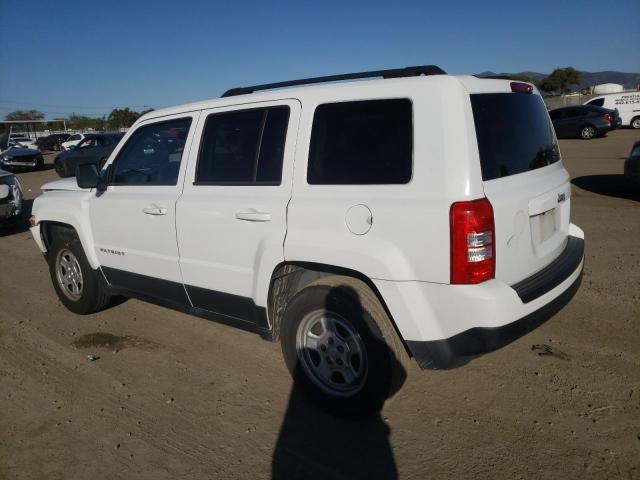 2016 JEEP PATRIOT SPORT VIN: 1C4NJPBAXGD600111