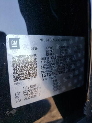 2019 GMC CANYON DEN - 1GTG6EEN8K1285106