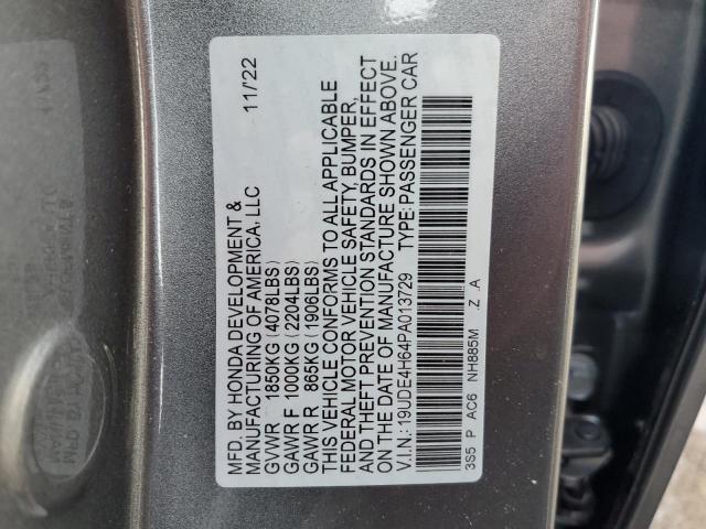 2023 ACURA INTEGRA A- - 19UDE4H64PA013729