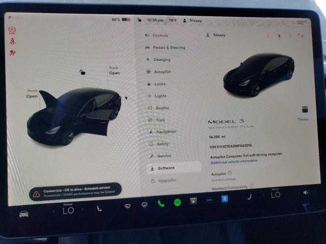 5YJ3E1EA2MF943018 Tesla MODEL 3