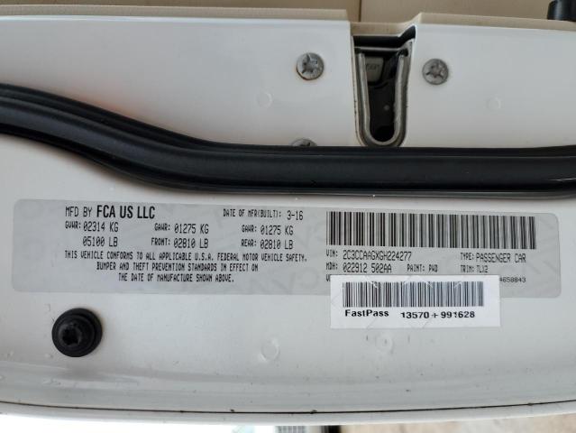 2016 CHRYSLER 300 LIMITE - 2C3CCAAGXGH224277