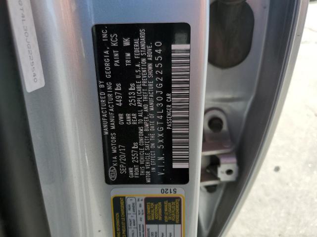 5XXGT4L30JG225540 KIA Optima Lx