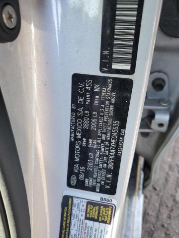 3KPFK4A7XHE045635 KIA FORTE LX