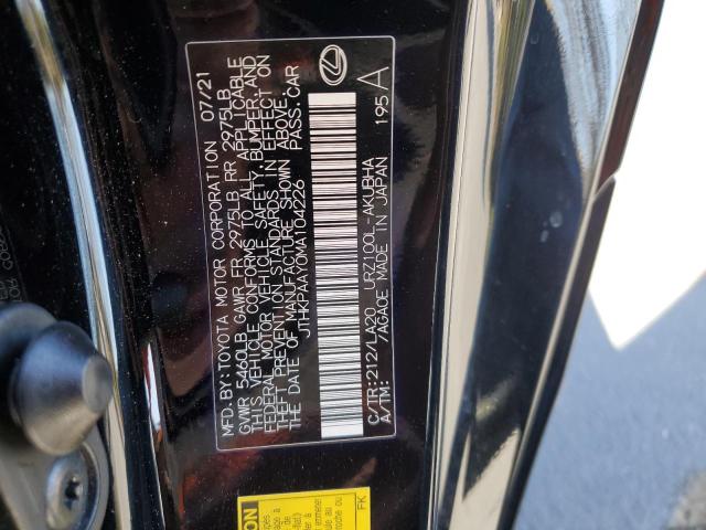 2021 LEXUS LC 500 - JTHKPAAY0MA104226