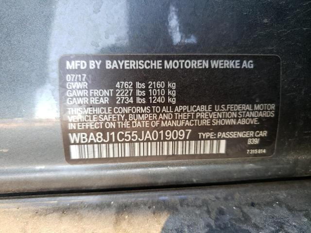 2018 BMW 328 D XDRI - WBA8J1C55JA019097