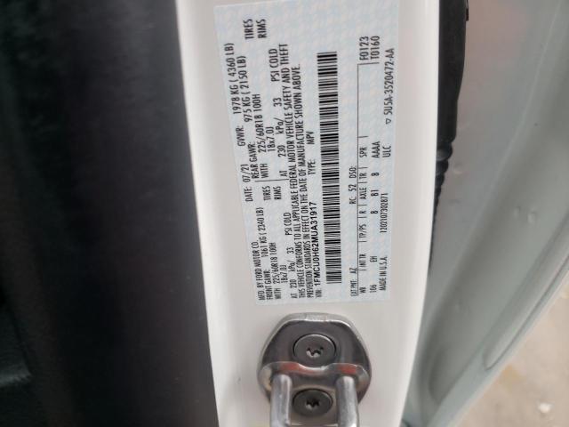 2021 FORD ESCAPE SEL - 1FMCU0H62MUA31917