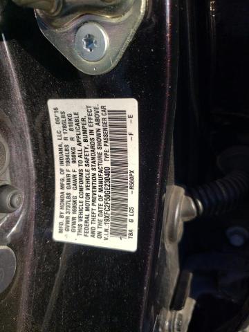 2016 HONDA CIVIC LX - 19XFC2F50GE230400