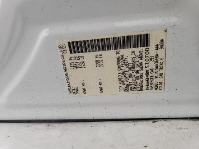 1N4AA6EV8MC510700 Nissan Maxima Sr