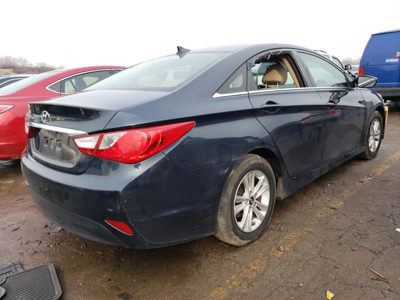 2014 Hyundai Sonata Gls vin: 5NPEB4AC9EH925368