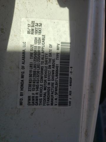 2018 HONDA ODYSSEY EX - 5FNRL6H71JB006461